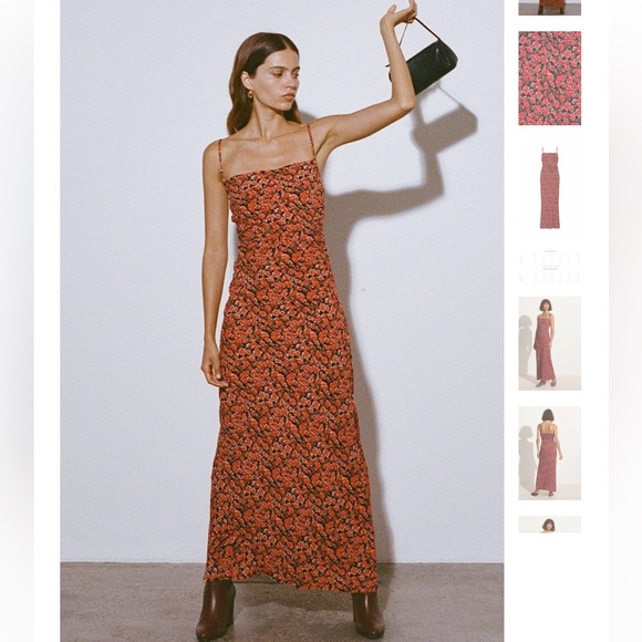 Faithfull the Brand Rosas Floral Midi Dress - Picture 5 of 7